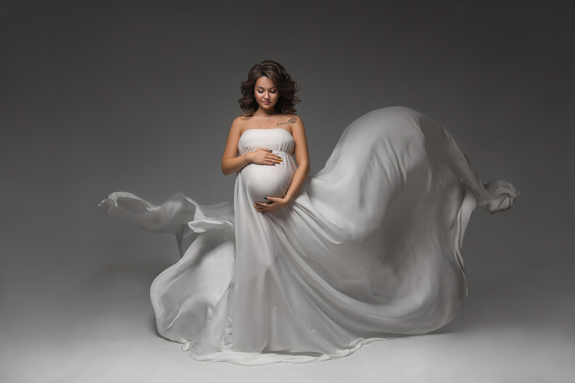 Стулова Полина, художественное фото беременности «в ожидании» и семейных пар